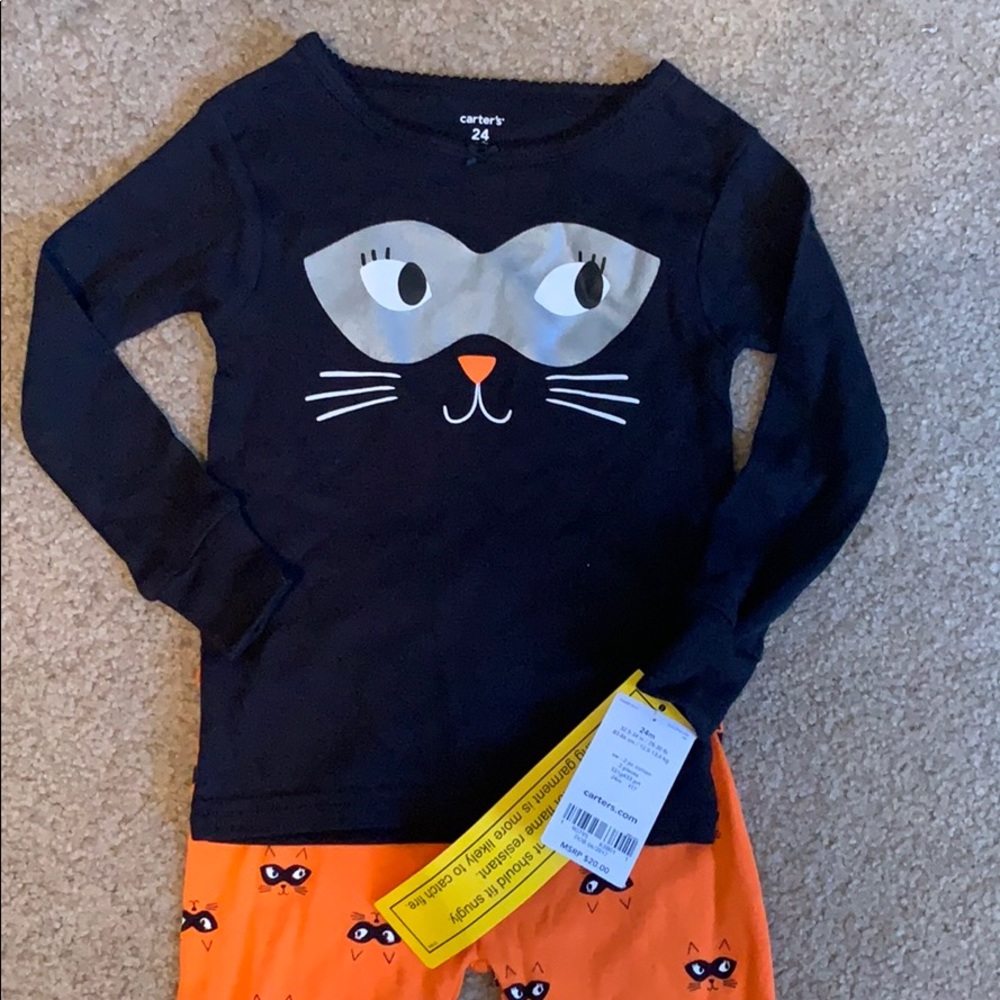 Halloween Pajamas - Black Cat - Picture 2 of 4